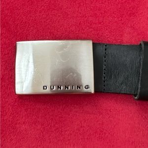 Dunning Golf, black belt, size 36